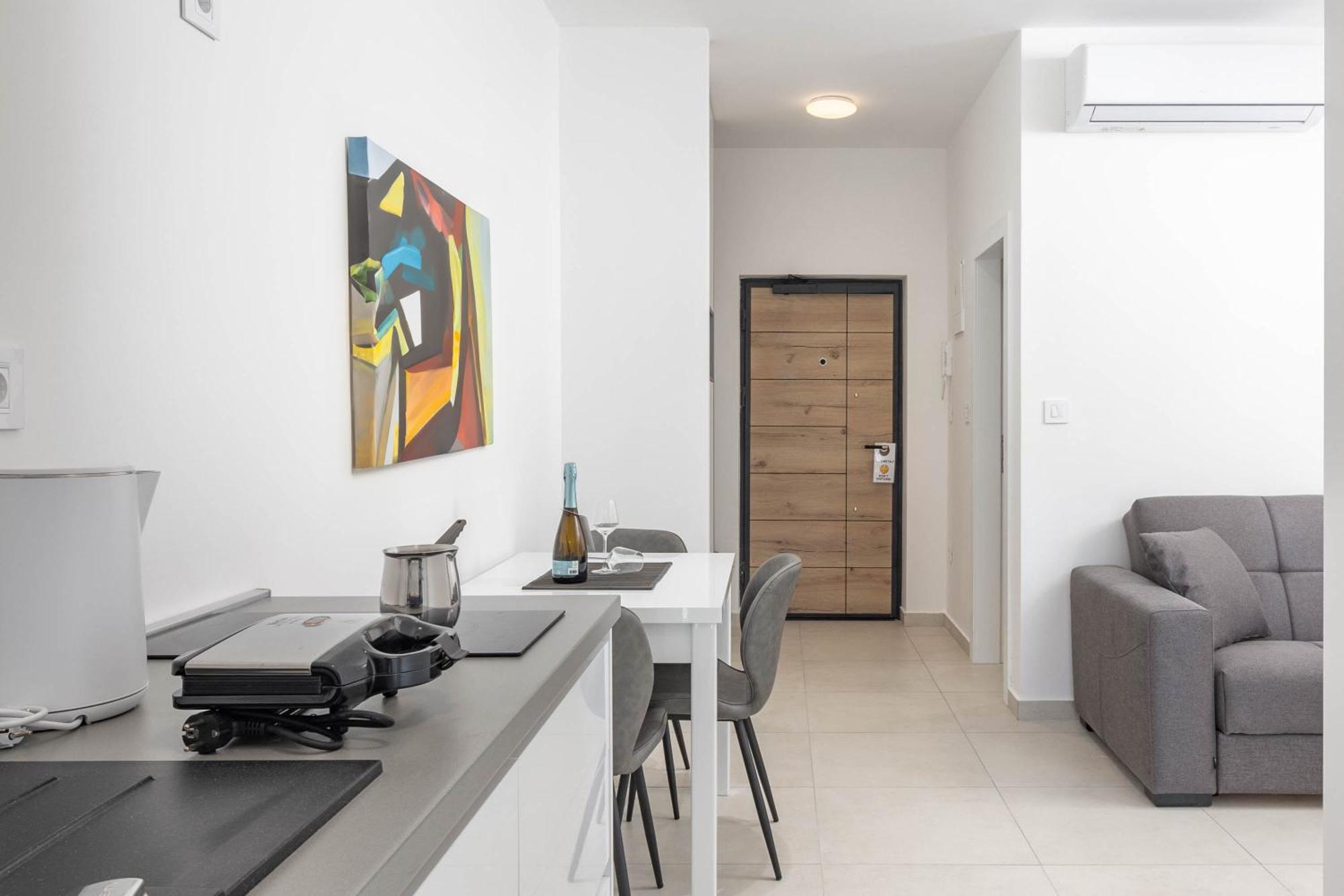 Seafront Villa Andrijana - Happy Rentals Plomin Exterior photo