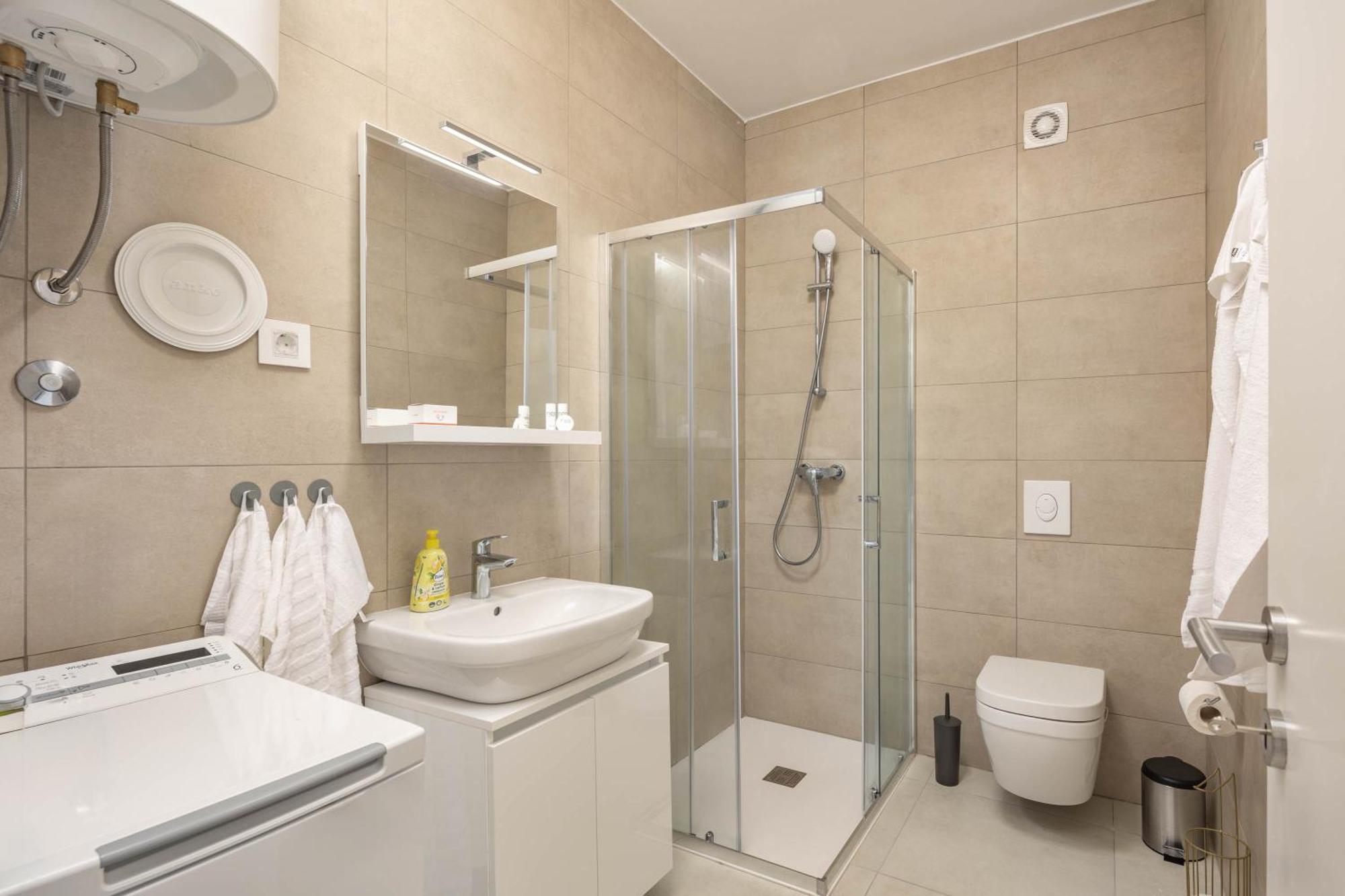 Seafront Villa Andrijana - Happy Rentals Plomin Exterior photo