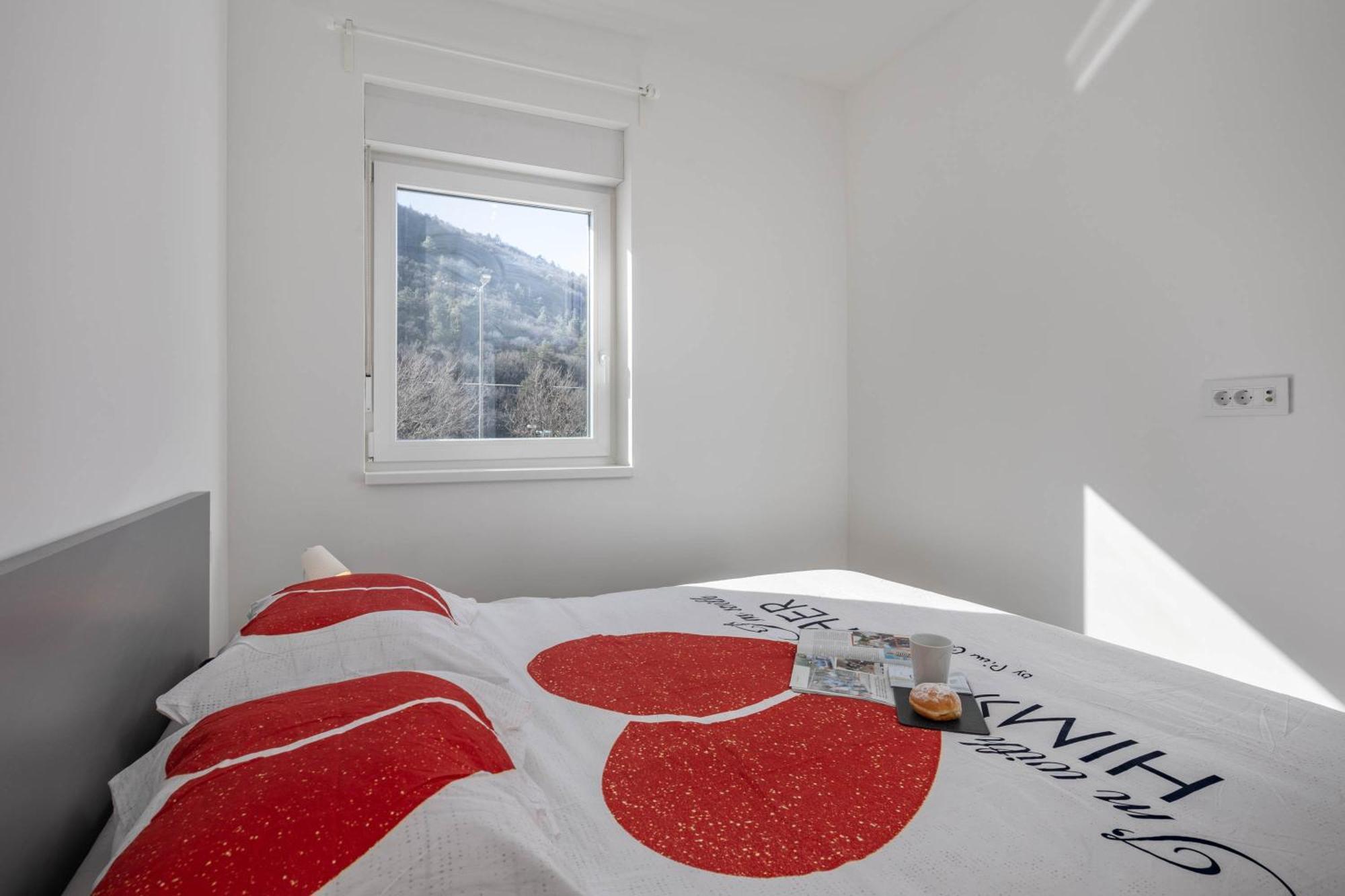 Seafront Villa Andrijana - Happy Rentals Plomin Exterior photo
