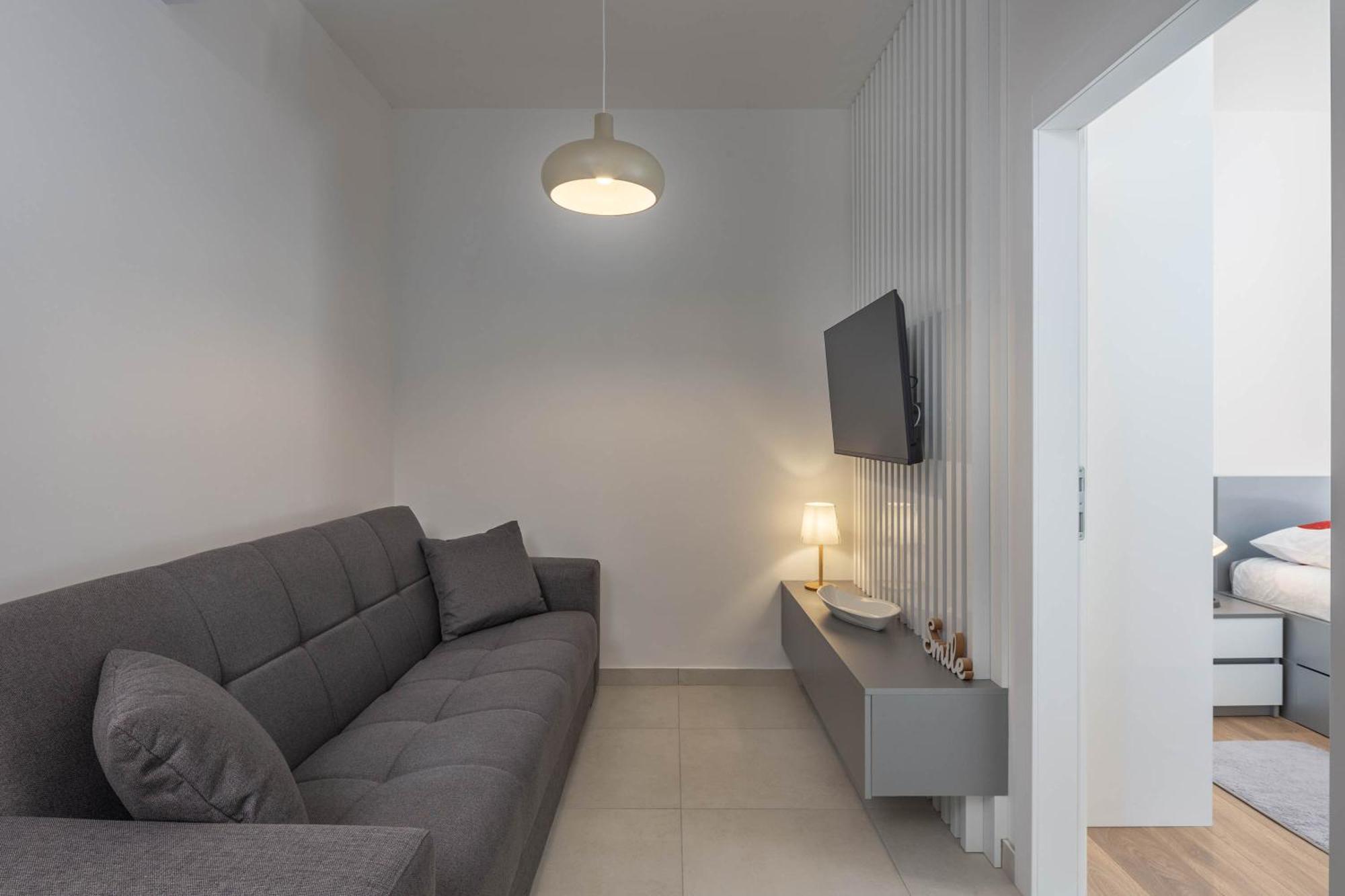 Seafront Villa Andrijana - Happy Rentals Plomin Exterior photo